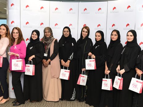 Sharjah Asset Management Ogranises A Breast Cancer Awareness Day For Its Employees.