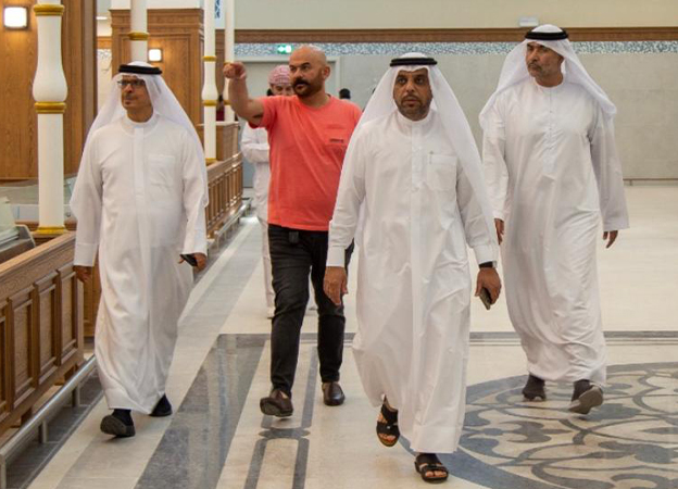 Sharjah Asset Management inspects progress at the new Jubail Markets