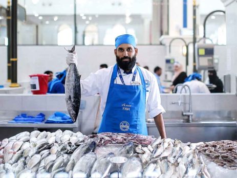 Souq Al Jubail s Fish Section Offers a Variety of Local and Imported Fish Throughout the Year