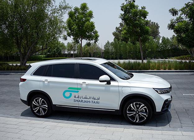 Sharjah Taxi Commences testing of Electric Vehicles at Sharjah International Airport
